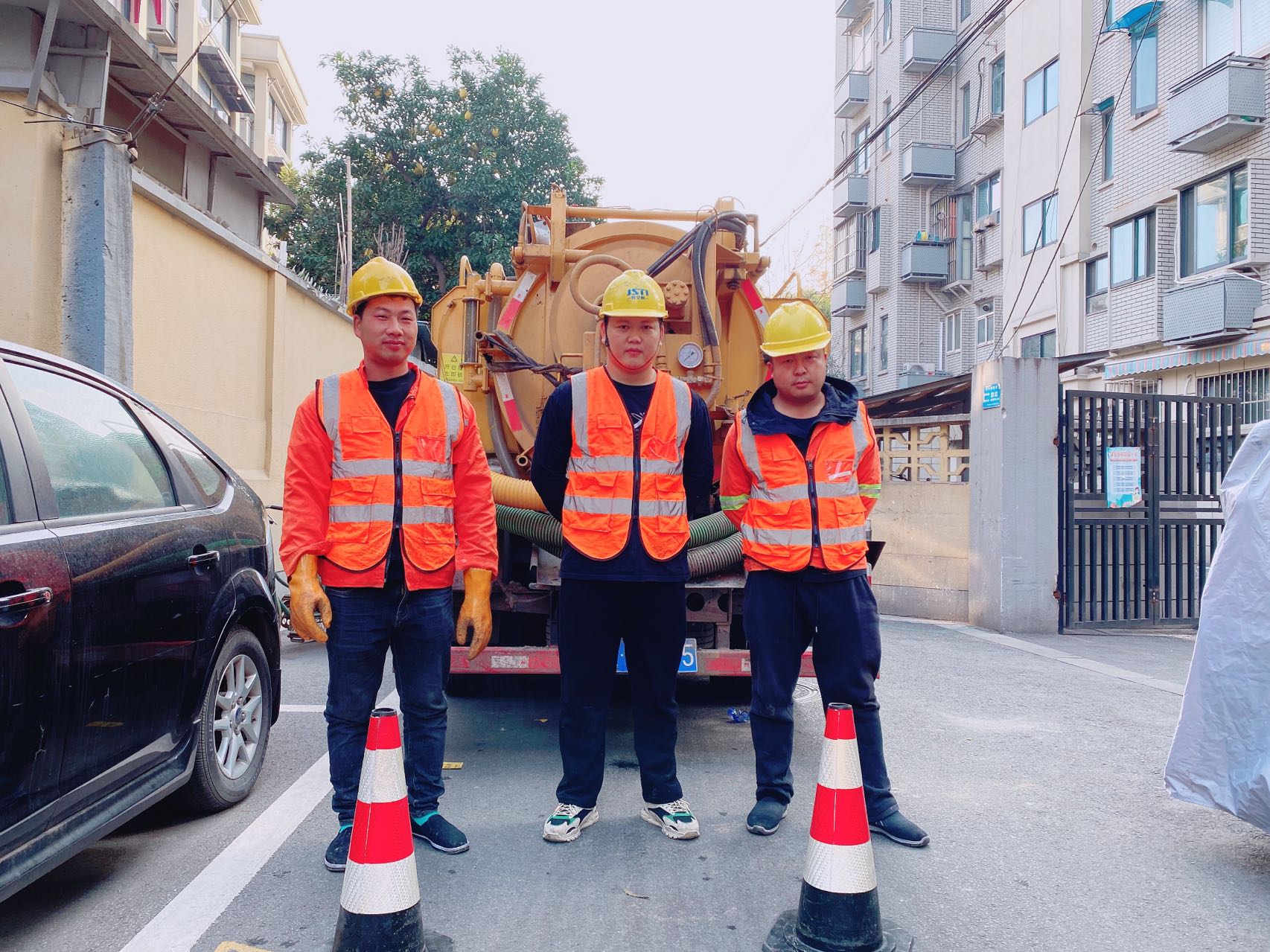 延庆南京某小区管道清淤检测施工